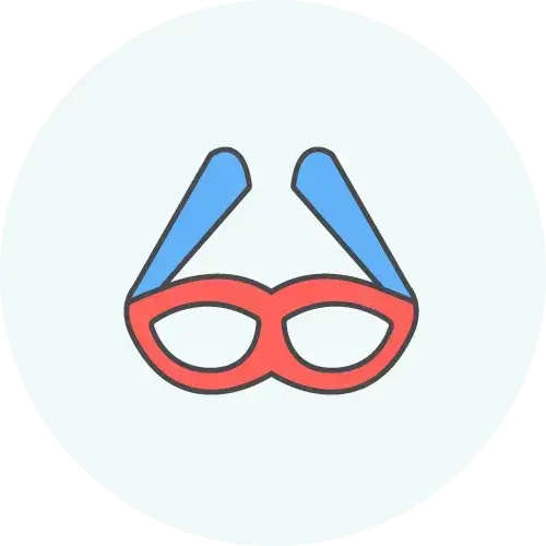 Kabuki Glasses Rental