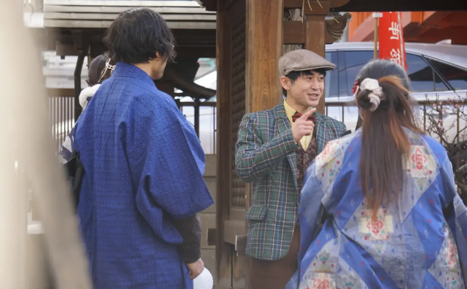 2026年 街歩きイマーシブシアター『記憶の質屋 ほの灯り堂』公演の様子